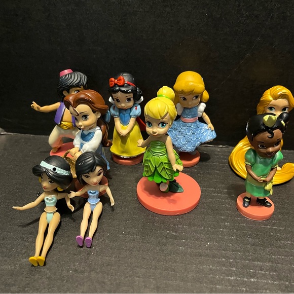 Disney Animator Series huge lot of 18 mini figures Mulan Jasmine Ariel Tinker - Picture 2 of 9